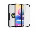 Funda Doble Negra Pc + Tpu Full Body 360 con Anillo para Xiaomi Redmi Note 10 5G / POCO M3 Pro 5G