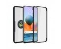 Funda Doble Negra Pc + Tpu Full Body 360 con Anillo para Xiaomi Redmi Note 10 Pro
