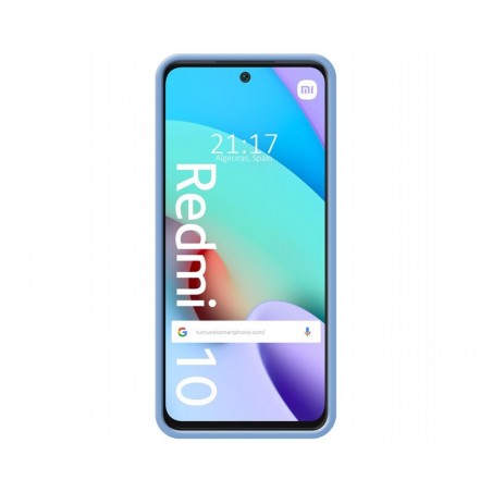 Funda Silicona Líquida Ultra Suave para Xiaomi Xiaomi Redmi 10 (2021/2022) color Azul