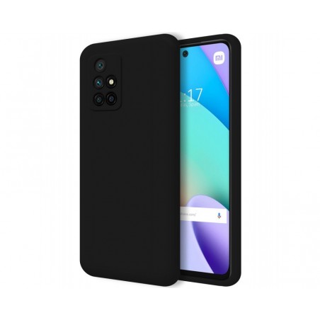 Funda Silicona Líquida Ultra Suave para Xiaomi Xiaomi Redmi 10 (2021/2022) color Negra