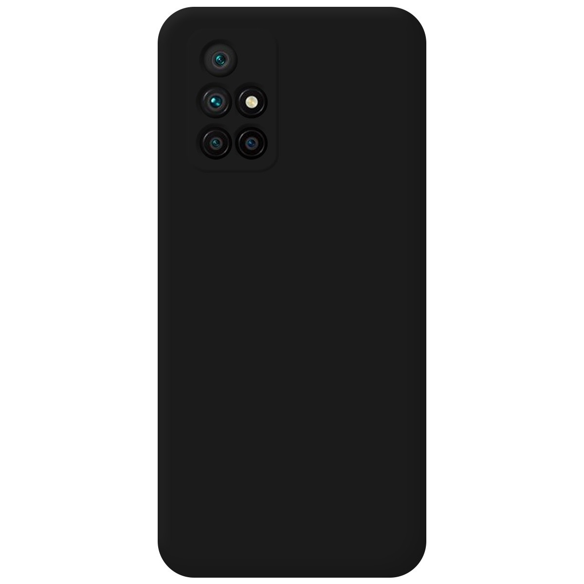 Funda Silicona Líquida Ultra Suave para Xiaomi Xiaomi Redmi 10 (2021/2022) color Negra