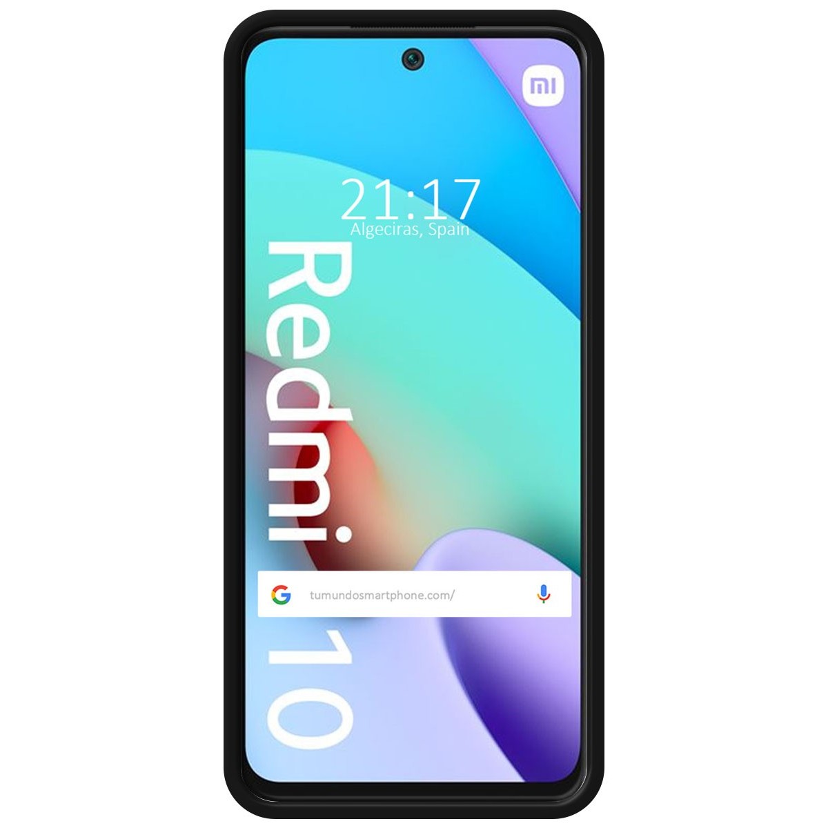 Funda Silicona Líquida Ultra Suave para Xiaomi Xiaomi Redmi 10 (2021/2022) color Negra
