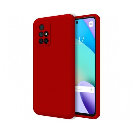 Funda Silicona Líquida Ultra Suave para Xiaomi Xiaomi Redmi 10 (2021/2022) color Roja