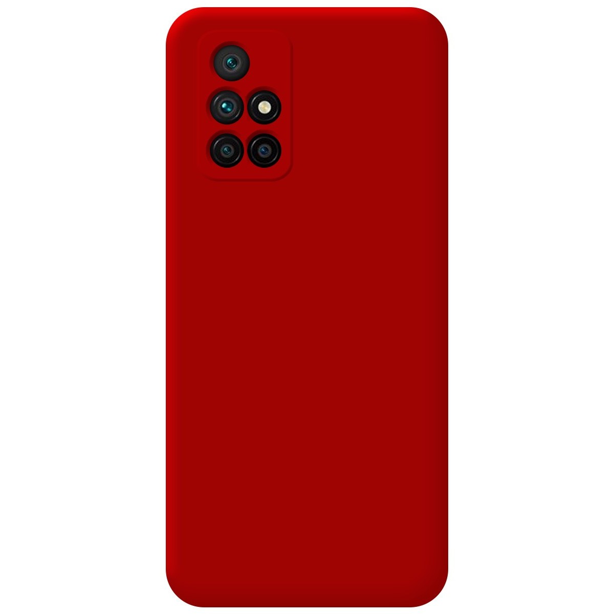 Funda Silicona Líquida Ultra Suave para Xiaomi Xiaomi Redmi 10 (2021/2022) color Roja