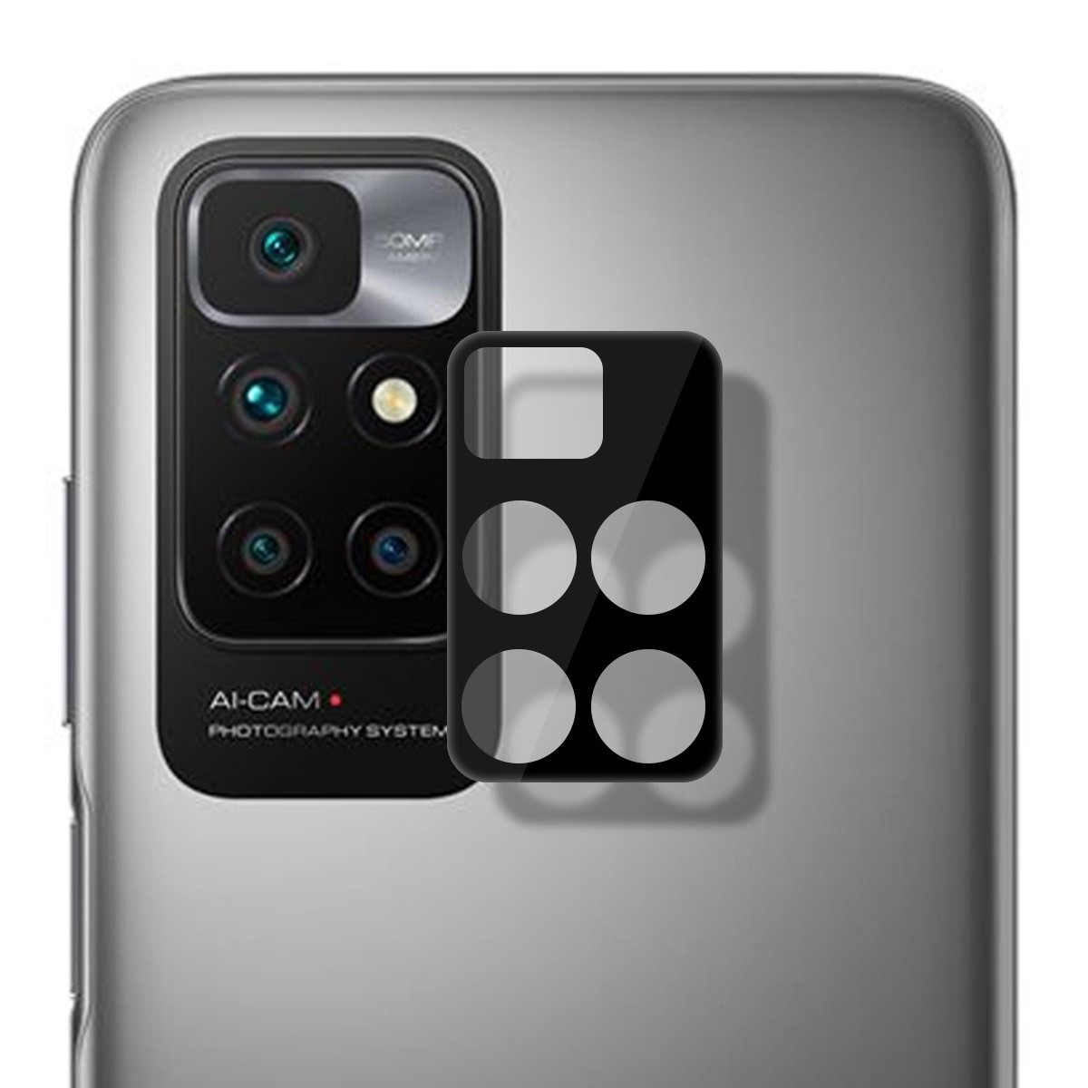 Protector Cristal Templado Cámara Trasera para Xiaomi Redmi 10 (2021/2022) Vidrio