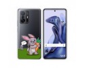 Funda Silicona Transparente para Xiaomi 11T 5G / 11T Pro 5G diseño Conejo Dibujos