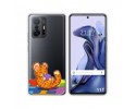Funda Silicona Transparente para Xiaomi 11T 5G / 11T Pro 5G diseño Leopardo Dibujos