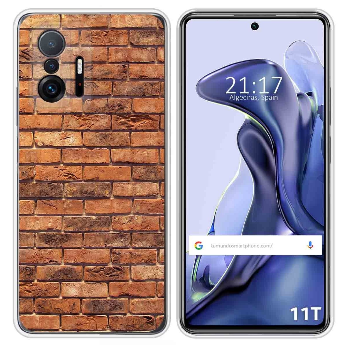 Funda Silicona para Xiaomi 11T 5G / 11T Pro 5G diseño Ladrillo 04 Dibujos