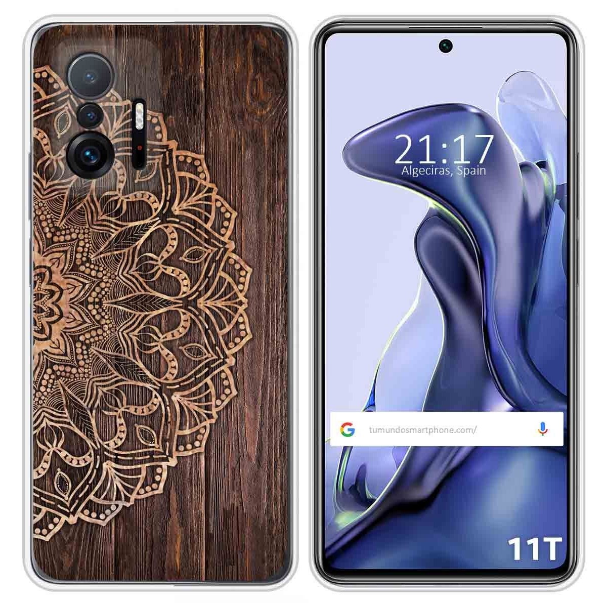 Funda Silicona para Xiaomi 11T 5G / 11T Pro 5G diseño Madera 06 Dibujos