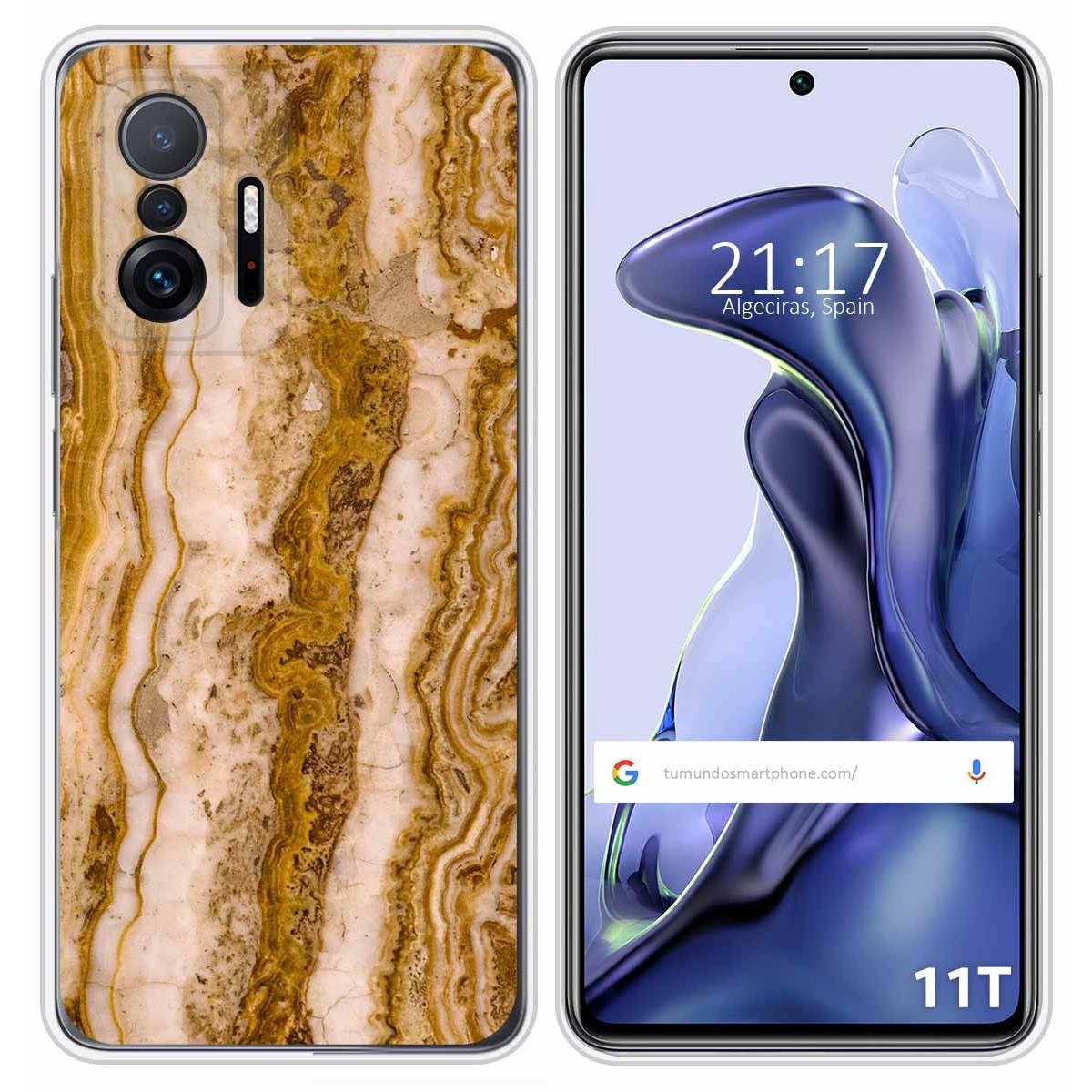 Funda Silicona para Xiaomi 11T 5G / 11T Pro 5G diseño Mármol 10 Dibujos