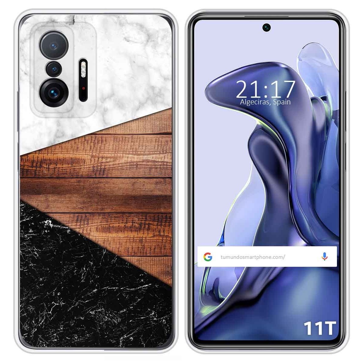 Funda Silicona para Xiaomi 11T 5G / 11T Pro 5G diseño Mármol 11 Dibujos