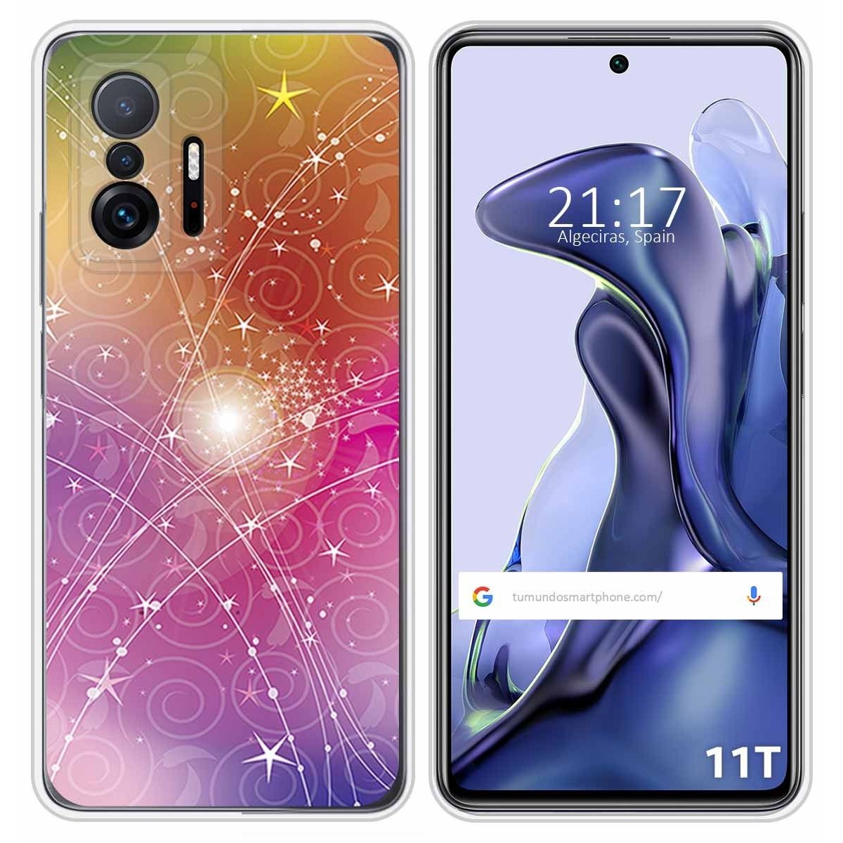 Funda Silicona para Xiaomi 11T 5G / 11T Pro 5G diseño Abstracto Dibujos