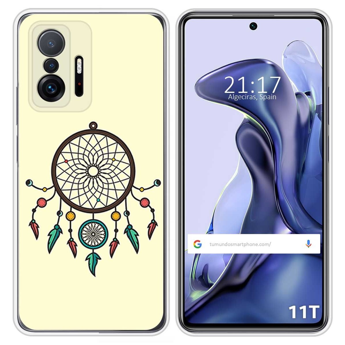 Funda Silicona para Xiaomi 11T 5G / 11T Pro 5G diseño Atrapasueños Dibujos