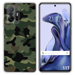 Funda Silicona para Xiaomi 11T 5G / 11T Pro 5G diseño Camuflaje Dibujos