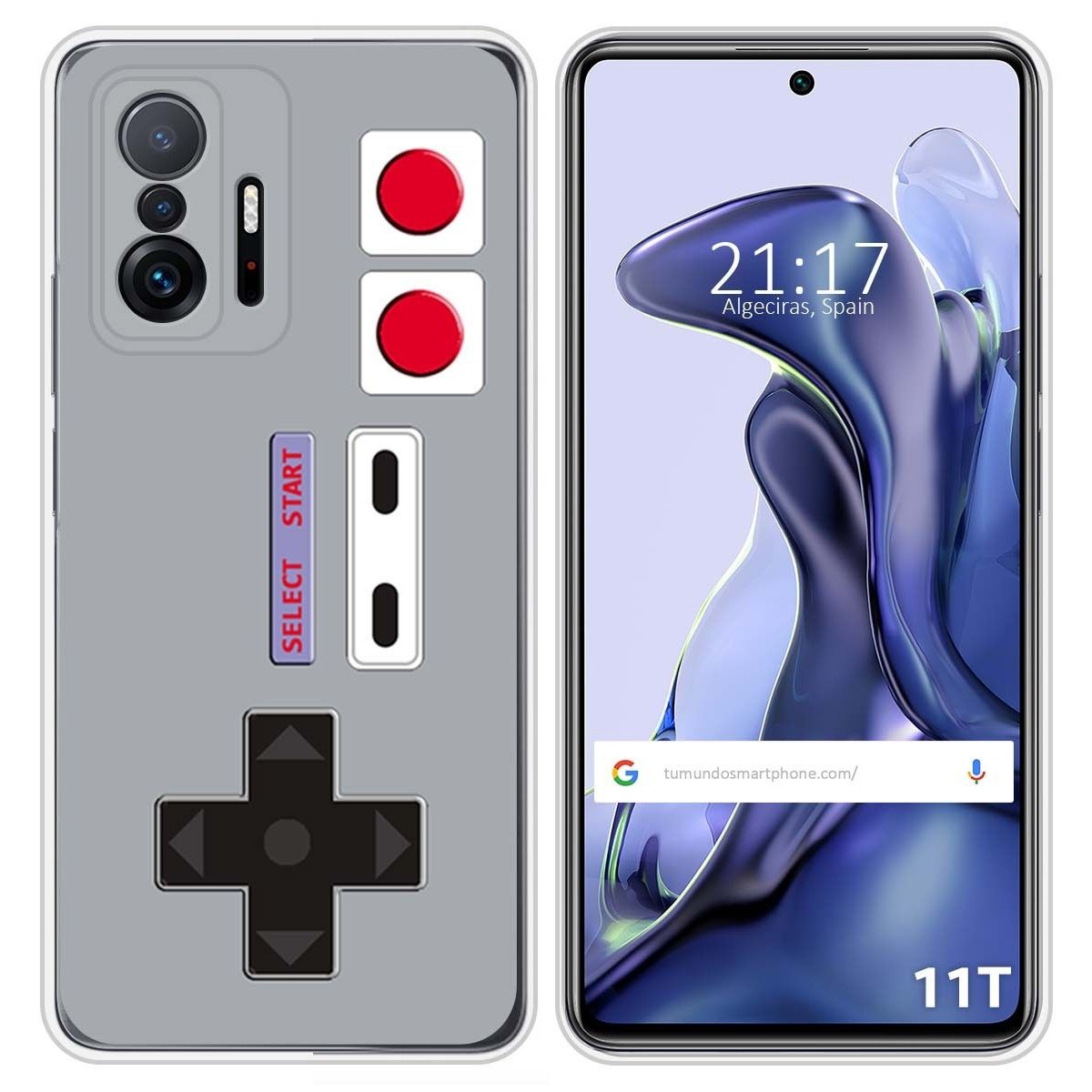 Funda Silicona para Xiaomi 11T 5G / 11T Pro 5G diseño Consola Dibujos