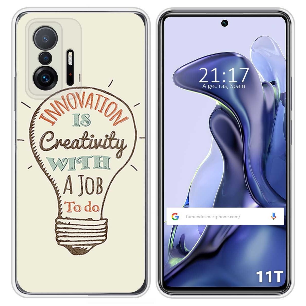 Funda Silicona para Xiaomi 11T 5G / 11T Pro 5G diseño Creativity Dibujos