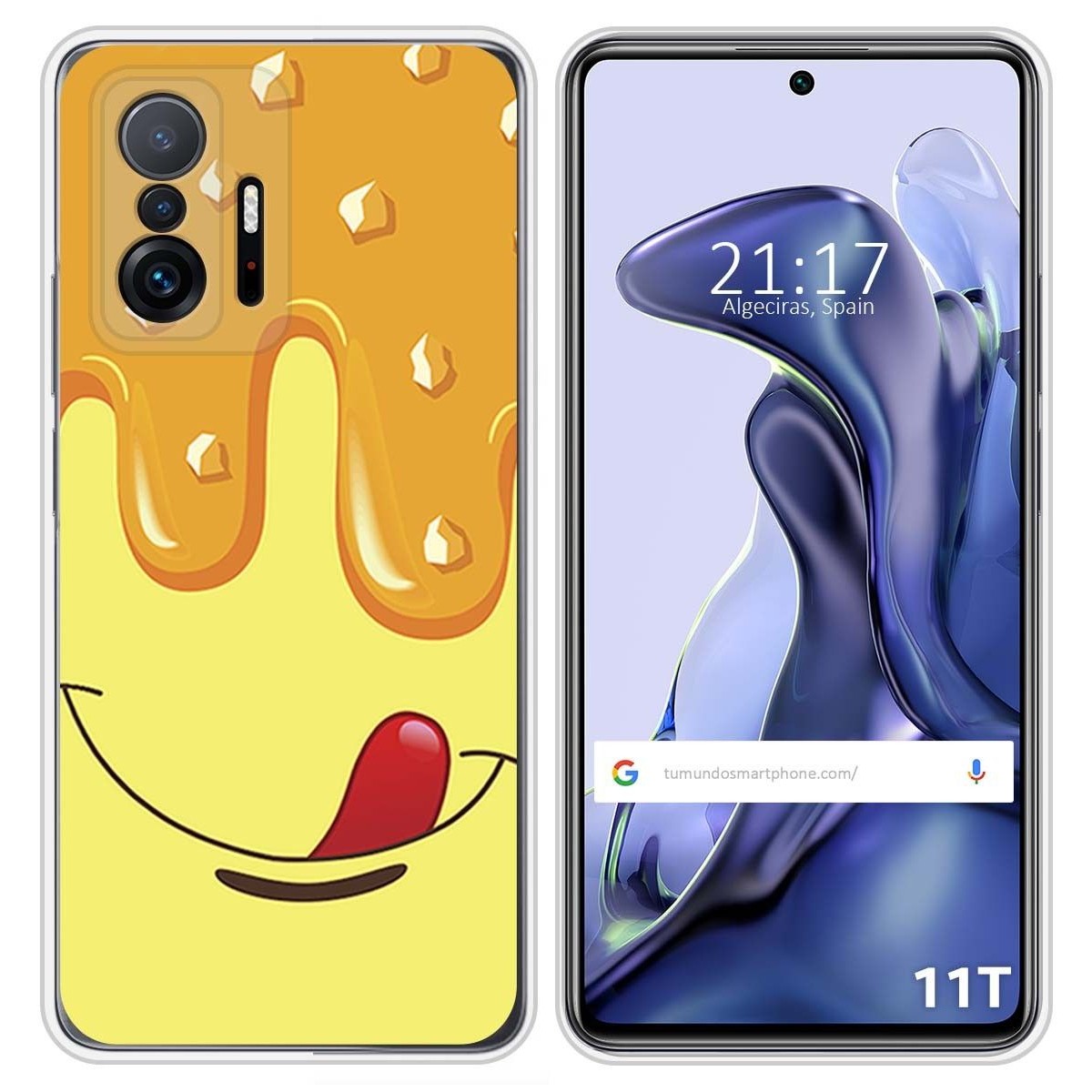 Funda Silicona para Xiaomi 11T 5G / 11T Pro 5G diseño Helado Vainilla Dibujos