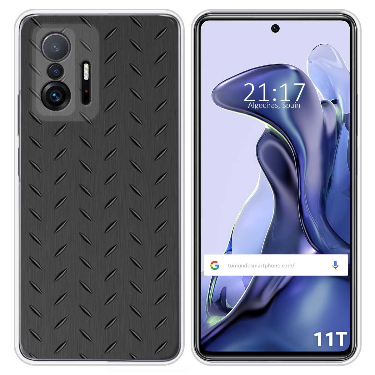 Funda Silicona para Xiaomi 11T 5G / 11T Pro 5G diseño Metal Dibujos