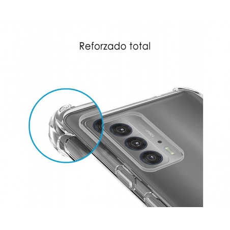 Funda Silicona Antigolpes Transparente para Motorola Edge 20