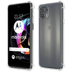 Funda Silicona Antigolpes Transparente para Motorola Edge 20 Lite