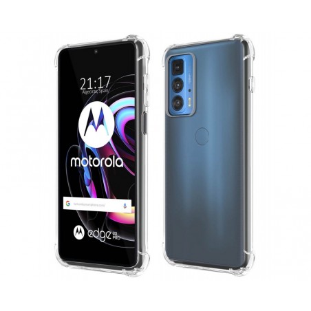 Funda Silicona Antigolpes Transparente para Motorola Edge 20 Pro