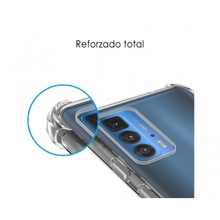 Funda Silicona Antigolpes Transparente para Motorola Edge 20 Pro