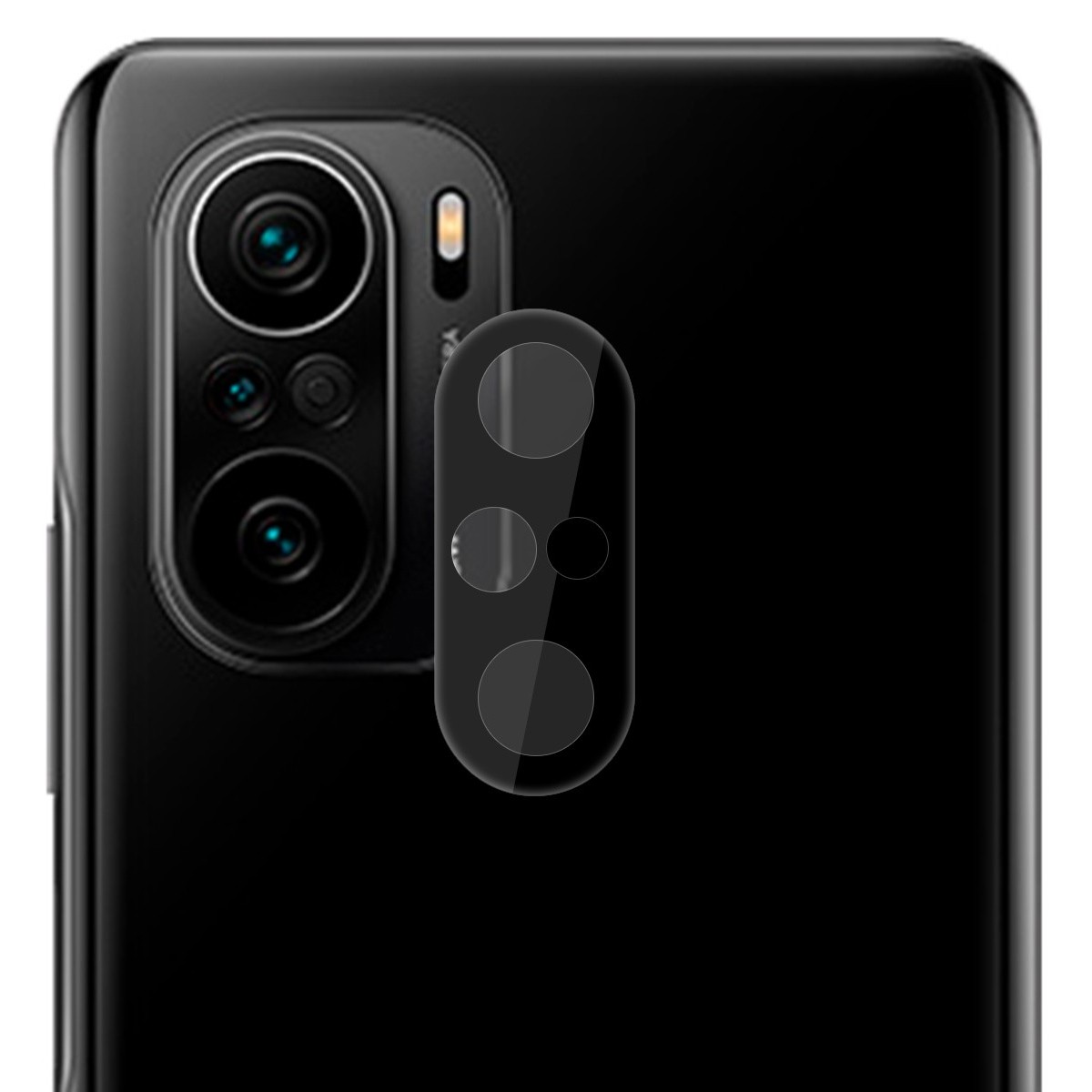 Protector Cristal Templado Cámara Trasera para Xiaomi POCO F3 5G / Mi 11i 5G Vidrio