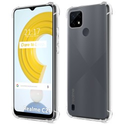Funda Gel Tpu Antigolpes Transparente para Realme C21