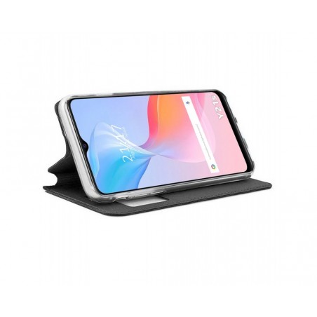 Funda Libro Soporte con Ventana para Vivo Y21 / Y21s / Y33s color Negra