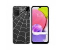 Funda Silicona Transparente para Samsung Galaxy A03s diseño Araña Dibujos