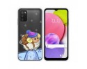 Funda Silicona Transparente para Samsung Galaxy A03s diseño Cabra Dibujos