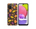 Funda Silicona Transparente para Samsung Galaxy A03s diseño Otoño Dibujos