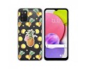 Funda Silicona Transparente para Samsung Galaxy A03s diseño Piña Dibujos