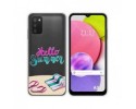 Funda Silicona Transparente para Samsung Galaxy A03s diseño Summer Dibujos