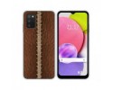 Funda Silicona para Samsung Galaxy A03s diseño Cuero 01 Dibujos