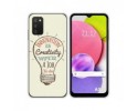 Funda Silicona para Samsung Galaxy A03s diseño Creativity Dibujos