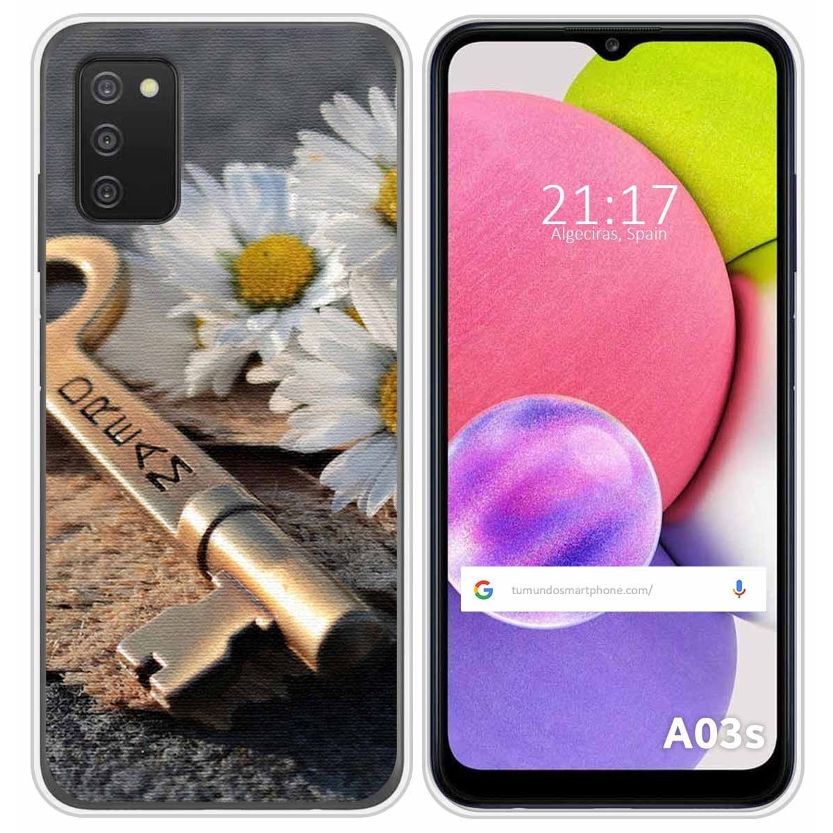 Funda Silicona para Samsung Galaxy A03s diseño Dream Dibujos
