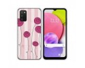 Funda Silicona para Samsung Galaxy A03s diseño Flores Vintage Dibujos