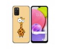 Funda Silicona para Samsung Galaxy A03s diseño Jirafa Dibujos