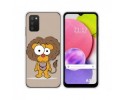 Funda Silicona para Samsung Galaxy A03s diseño Leon Dibujos