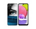 Funda Silicona para Samsung Galaxy A03s diseño Ojo Dibujos