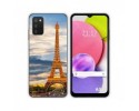 Funda Silicona para Samsung Galaxy A03s diseño Paris Dibujos