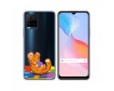 Funda Silicona Transparente para Vivo Y21 / Y21s / Y33s diseño Leopardo Dibujos