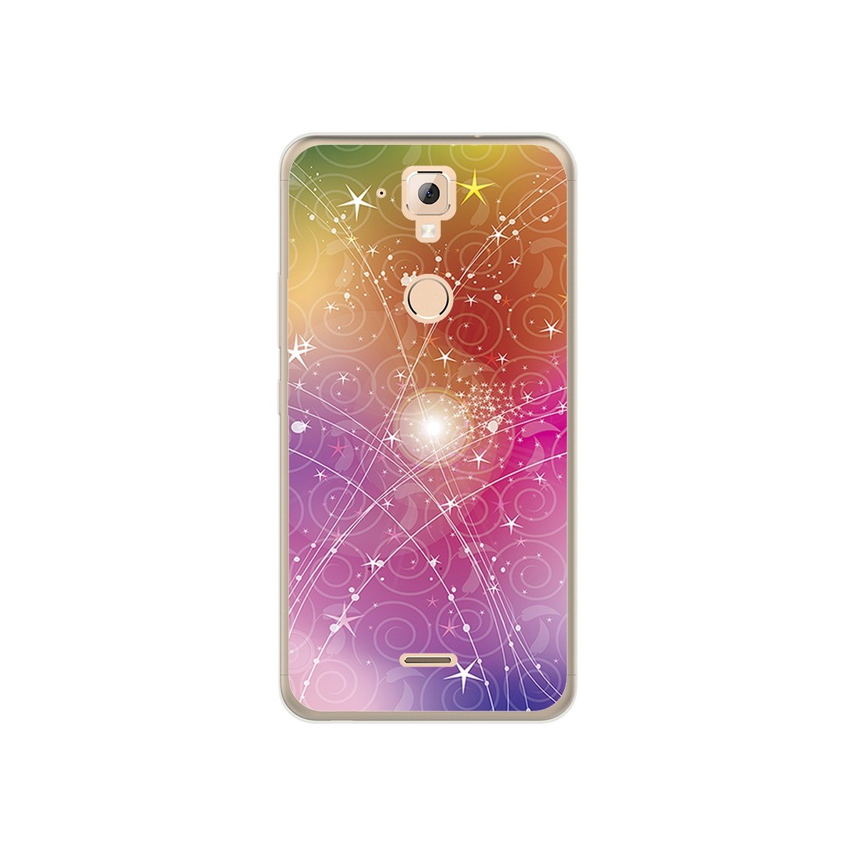 Funda Gel Tpu para Hisense F23 Diseño Abstracto Dibujos