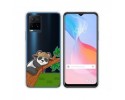 Funda Silicona Transparente para Vivo Y21 / Y21s / Y33s diseño Panda Dibujos