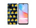 Funda Silicona Transparente para Vivo Y21 / Y21s / Y33s diseño Pato Dibujos