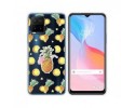 Funda Silicona Transparente para Vivo Y21 / Y21s / Y33s diseño Piña Dibujos