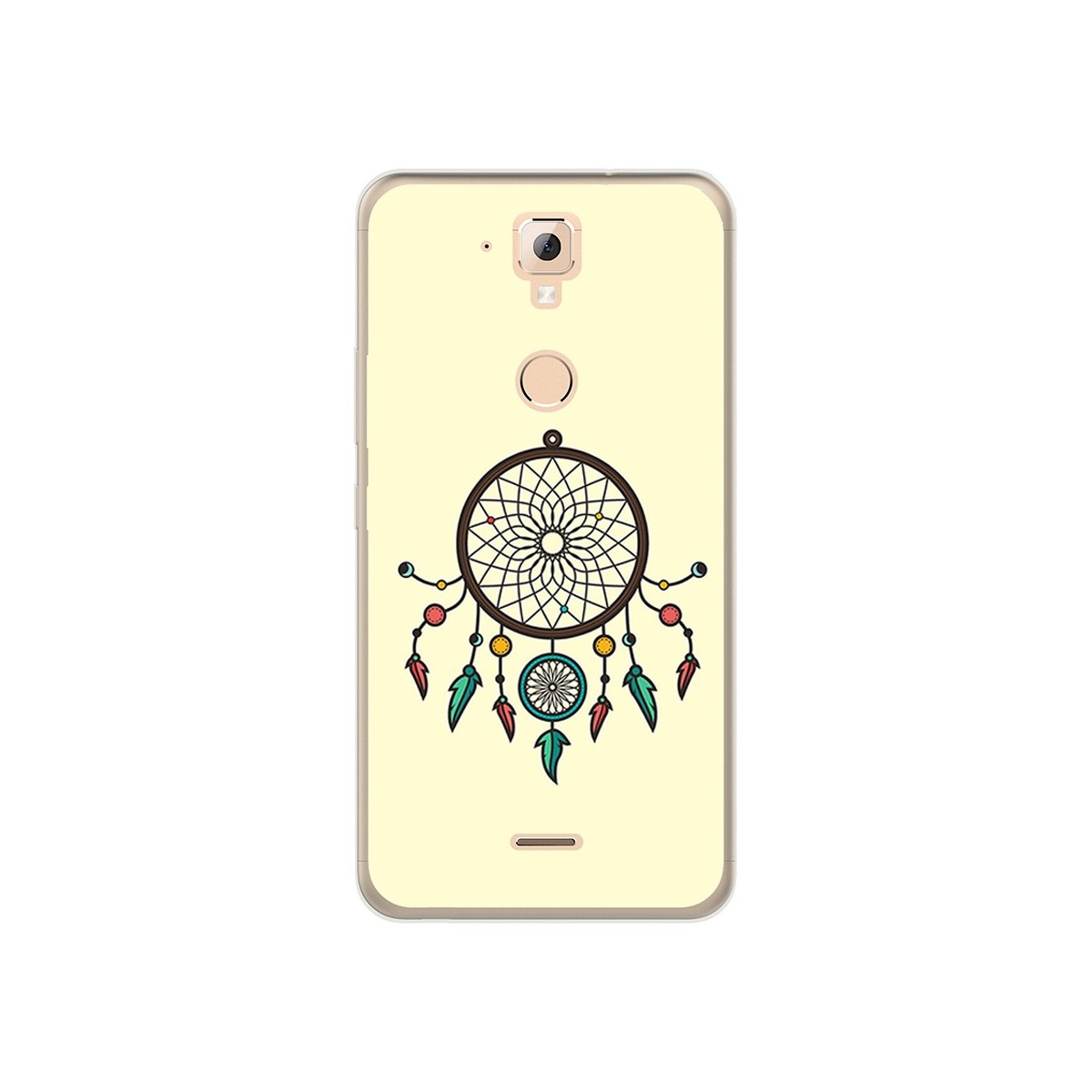 Funda Gel Tpu para Hisense F23 Diseño Atrapasueños Dibujos