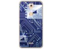 Funda Gel Tpu para Hisense F23 Diseño Circuito Dibujos