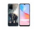 Funda Silicona para Vivo Y21 / Y21s / Y33s diseño Elefante Dibujos